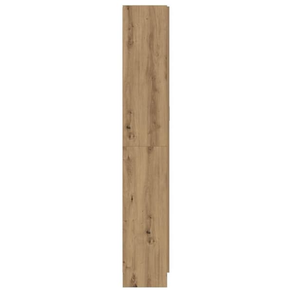vidaXL skab 82,5x30,5x185 cm konstrueret træ kunsteg