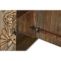 Miniatyrbild 4 av 7: Skänk DKD Home Decor Naturell Grå Metall Mangoträ (177 x 45 x 74 cm)