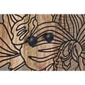 Miniatyrbild 6 av 7: Skänk DKD Home Decor Naturell Grå Metall Mangoträ (177 x 45 x 74 cm)