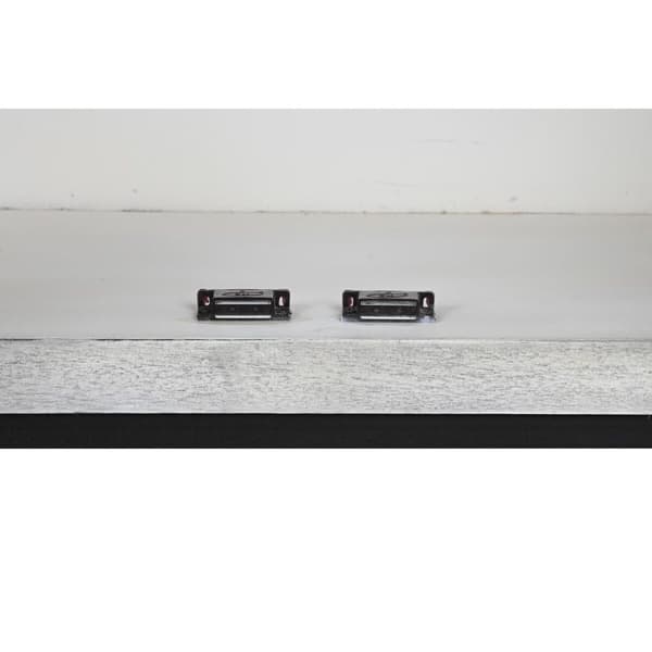 Skänk DKD Home Decor Keramik Grå Vit Mangoträ (150 x 38 x 80 cm)