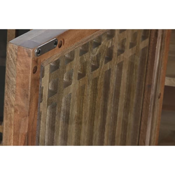 Skänk DKD Home Decor Glas Mangoträ 170 x 40 x 65 cm