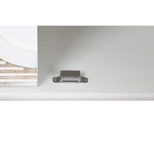 Skänk DKD Home Decor Vit Naturell 153 x 41 x 83 cm