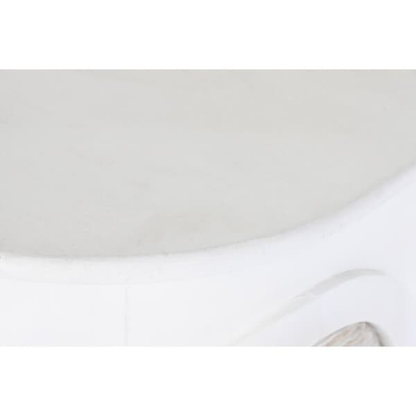 Skänk DKD Home Decor Vit Naturell 153 x 41 x 83 cm
