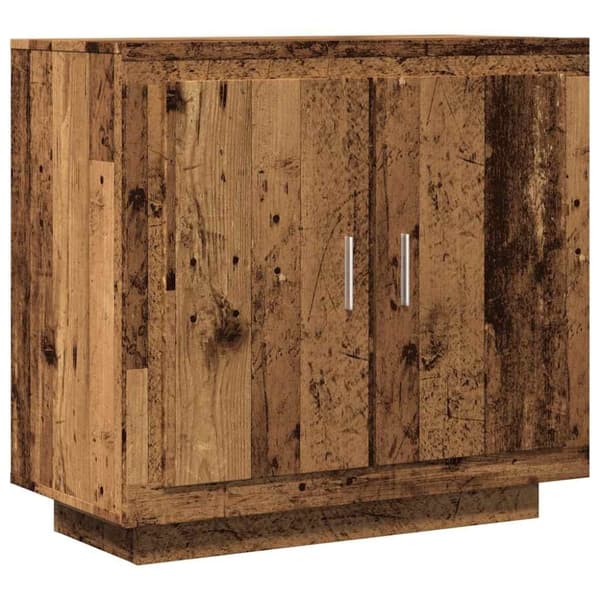 vidaXL Senkki musta 80x40x75 cm lastulevy