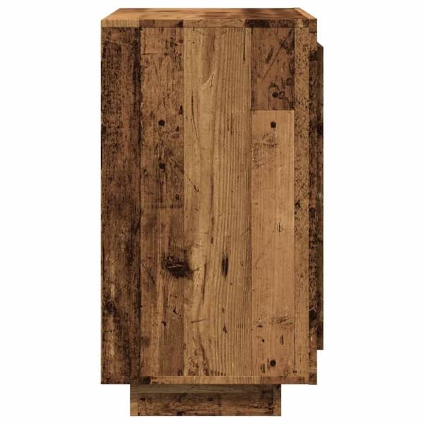 vidaXL Senkki musta 80x40x75 cm lastulevy