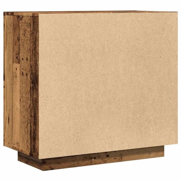 vidaXL Senkki musta 80x40x75 cm lastulevy
