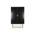 Miniatyrbillede 6 af 9: Skab DKD Home Decor   110 x 50 x 180 cm Sort Metal Poppel