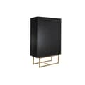 Miniatyrbillede 7 af 9: Skab DKD Home Decor   110 x 50 x 180 cm Sort Metal Poppel