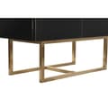 Miniatyrbillede 8 af 9: Skab DKD Home Decor   110 x 50 x 180 cm Sort Metal Poppel