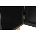 Miniatyrbillede 2 af 9: Skab DKD Home Decor   110 x 50 x 180 cm Sort Metal Poppel