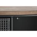 Miniatyrbillede 3 af 7: Skænk DKD Home Decor 145,5 x 45 x 76 cm Gran Sort Metal Brun