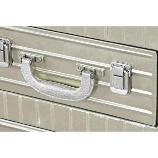 Skænk Home ESPRIT Sølvfarvet 80 x 39 x 82 cm