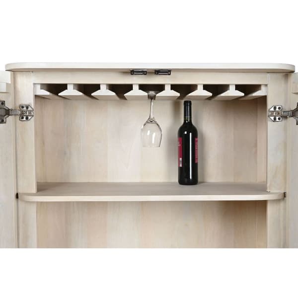 Skænk Home ESPRIT Hvid 90 x 40 x 140 cm