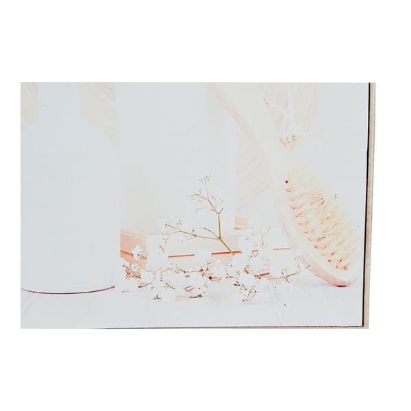 Avainkaappi DKD Home Decor 8424001797233 Puu Puu MDF Beige 2 osaa 46 x 6 x 32 cm