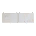 Pikkukuva 1 / 4: Avainkaappi DKD Home Decor 8424001797233 Puu Puu MDF Beige 2 osaa 46 x 6 x 32 cm