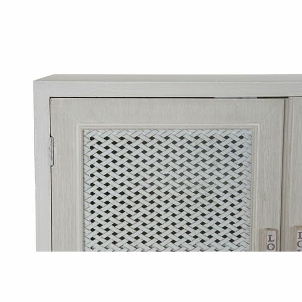Sivupöytä DKD Home Decor Valkoinen Puu MDF (110 x 41 x 64 cm)