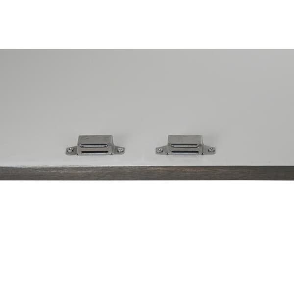 Sivupöytä DKD Home Decor Harmaa Kullattu Valkoinen Messinki Mangopuu (93 x 41 x 114 cm)