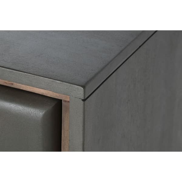Sivupöytä DKD Home Decor 177 x 38 x 75 cm Puu Tumman harmaa