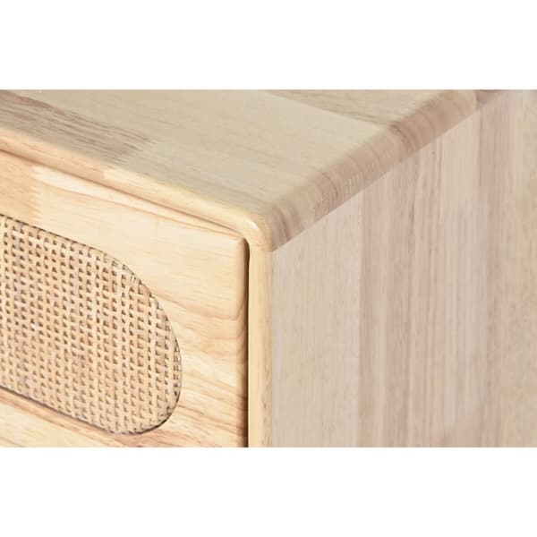 Sivupöytä DKD Home Decor Luonnollinen Metalli Kumipuu 73,5 x 35 x 78 cm
