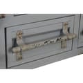 Miniatyrbild 11 av 11: Skåp Home ESPRIT Container Himmelsblå Metall 112 x 46 x 174 cm