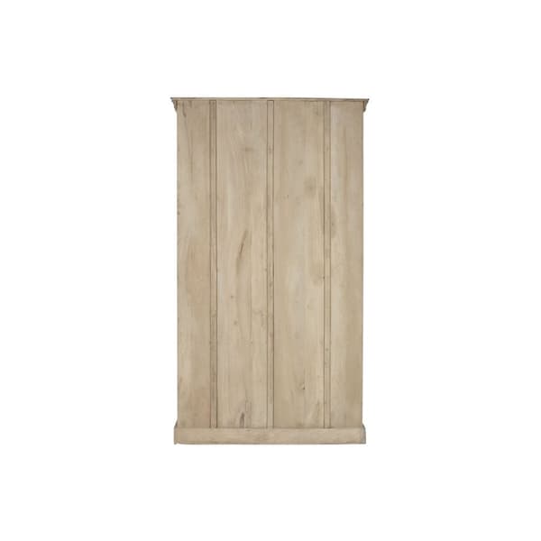 Skap Home ESPRIT Naturell Treverk av mangotre 125 x 43 x 214 cm