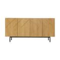 Miniatyrbild 1 av 8: Sideboard - 4 dörrar med justerbara hyllor - Naturell