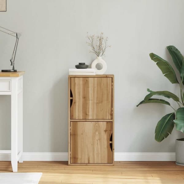 vidaXL sivukaappi ODDA 40x24x79 cm massiivipuu mänty