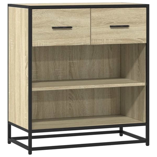 vidaXL Senkki sonoma tammi 68x35x76 cm tekninen puu