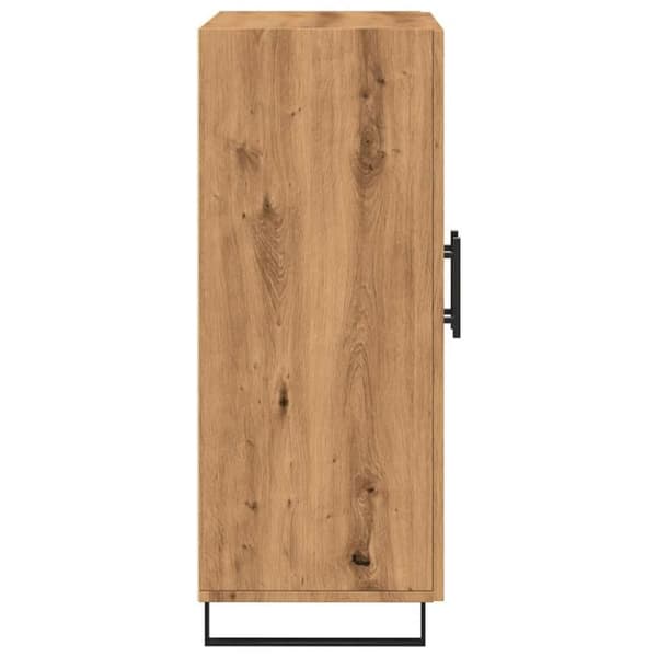 vidaXL Skjenk artisan eik 69,5x34x90 cm konstruert tre