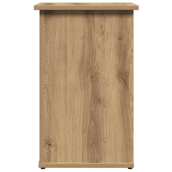 vidaXL skænk 35x35x55 cm konstrueret træ egetræsfarve