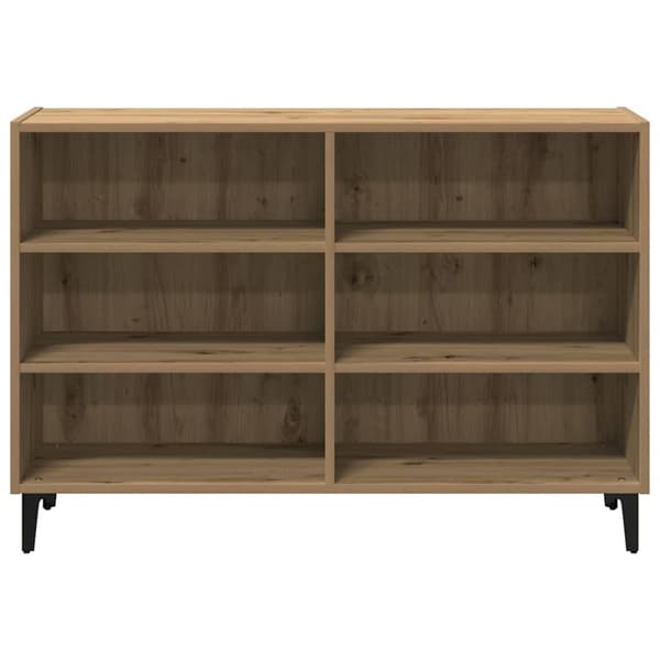 vidaXL Skjenk artisan eik 103,5x35x70 cm konstruert tre