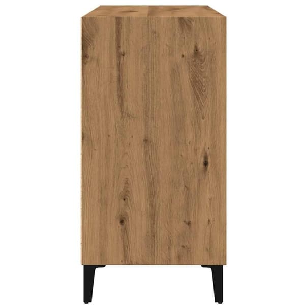vidaXL Skjenk artisan eik 103,5x35x70 cm konstruert tre