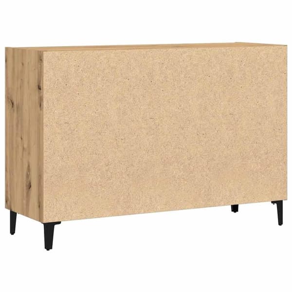 vidaXL Skjenk artisan eik 103,5x35x70 cm konstruert tre