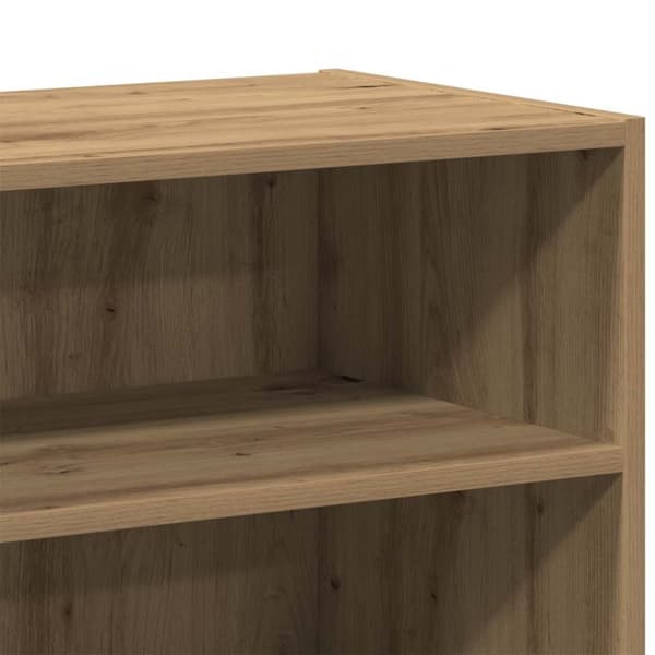 vidaXL Skjenk artisan eik 103,5x35x70 cm konstruert tre