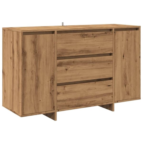 vidaXL Senkki käsityöläinen tammi 120x41x75 cm tekninen puu