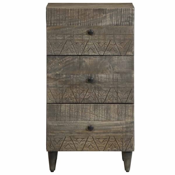 vidaXL Skjenk 40x33x75 cm heltre mango