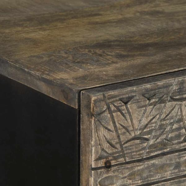 vidaXL Highboard 60x33x110 cm heltre mango