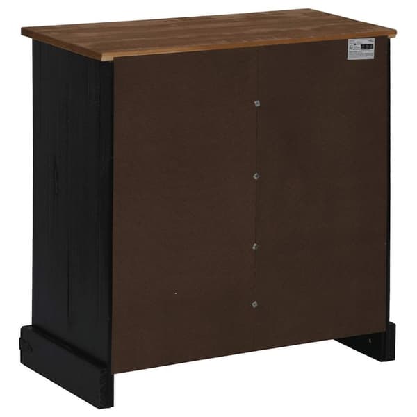 vidaXL Skjenk HALDEN med skyvedør svart 80x40x80 cm heltre