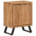 Pikkukuva 1 / 11: vidaXL Senkki kahdella ovella 55x36x72 cm täysi akasiapuu