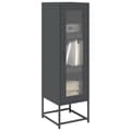 Miniatyrbilde 2 av 11: vidaXL Highboard Antrasitt 36x39x123 cm Kaldvalset stål