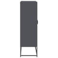 Pikkukuva 8 / 11: vidaXL Highboard Antrasiitti 68x39x123 cm terästä