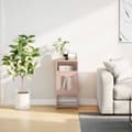 Miniatyrbilde 5 av 11: vidaXL Nattskap Rosa 36x39x78 cm Kaldvalset Stål