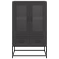 Miniatyrbillede 6 af 11: vidaXL skab 68x39x111,5 cm stål sort