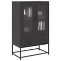 Miniatyrbillede 2 af 11: vidaXL skab 68x39x111,5 cm stål sort