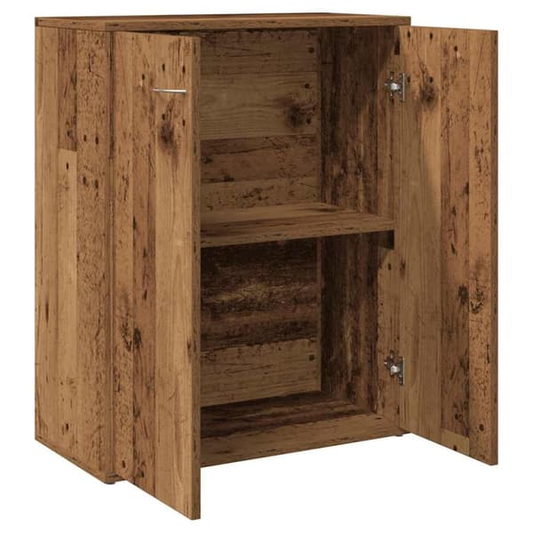 vidaXL Senkki vanhaa puuta 60x30x75 cm tekninen puu