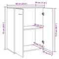 Pikkukuva 11 / 11: vidaXL Senkki vanhaa puuta 60x30x75 cm tekninen puu