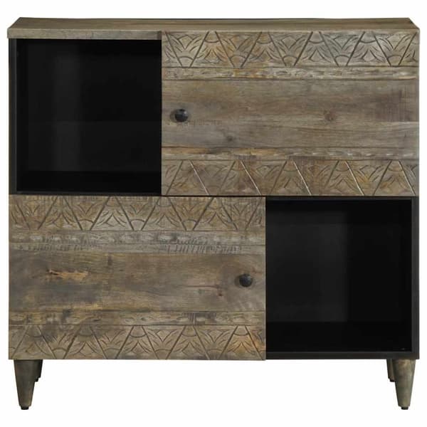 vidaXL skænk 80x33x75 cm massivt mangotræ