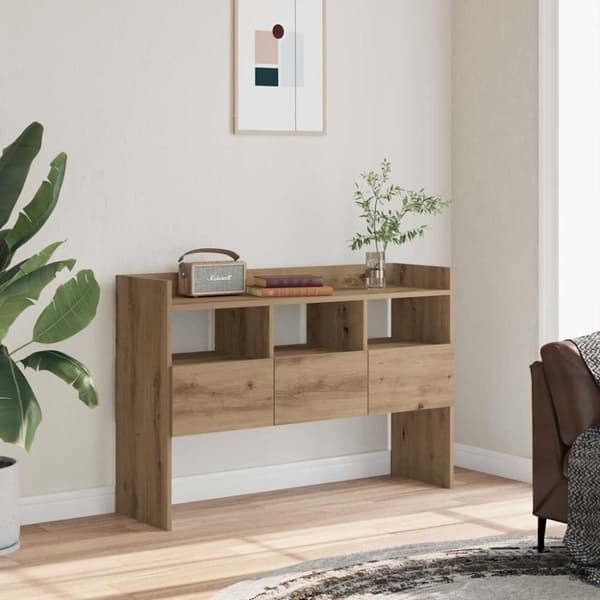 vidaXL Skänk artisan ek 105x30x70 cm konstruerat trä