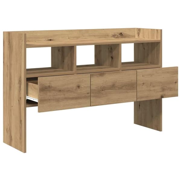 vidaXL Skänk artisan ek 105x30x70 cm konstruerat trä