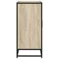 Miniatyrbilde 6 av 11: vidaXL Skjenk sonoma eik 92x35x76 cm konstruert tre